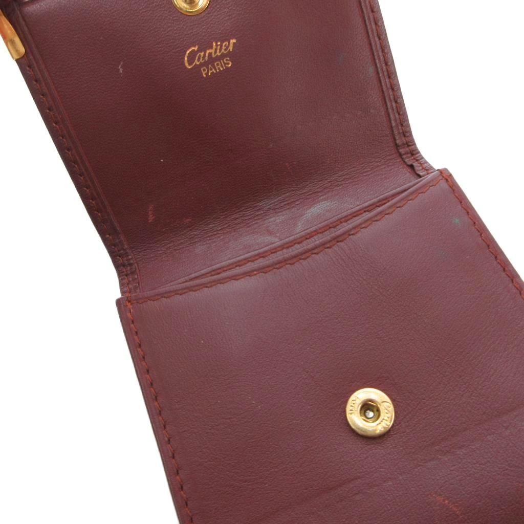 Cartier Coin Case Purse /Ff Gy18