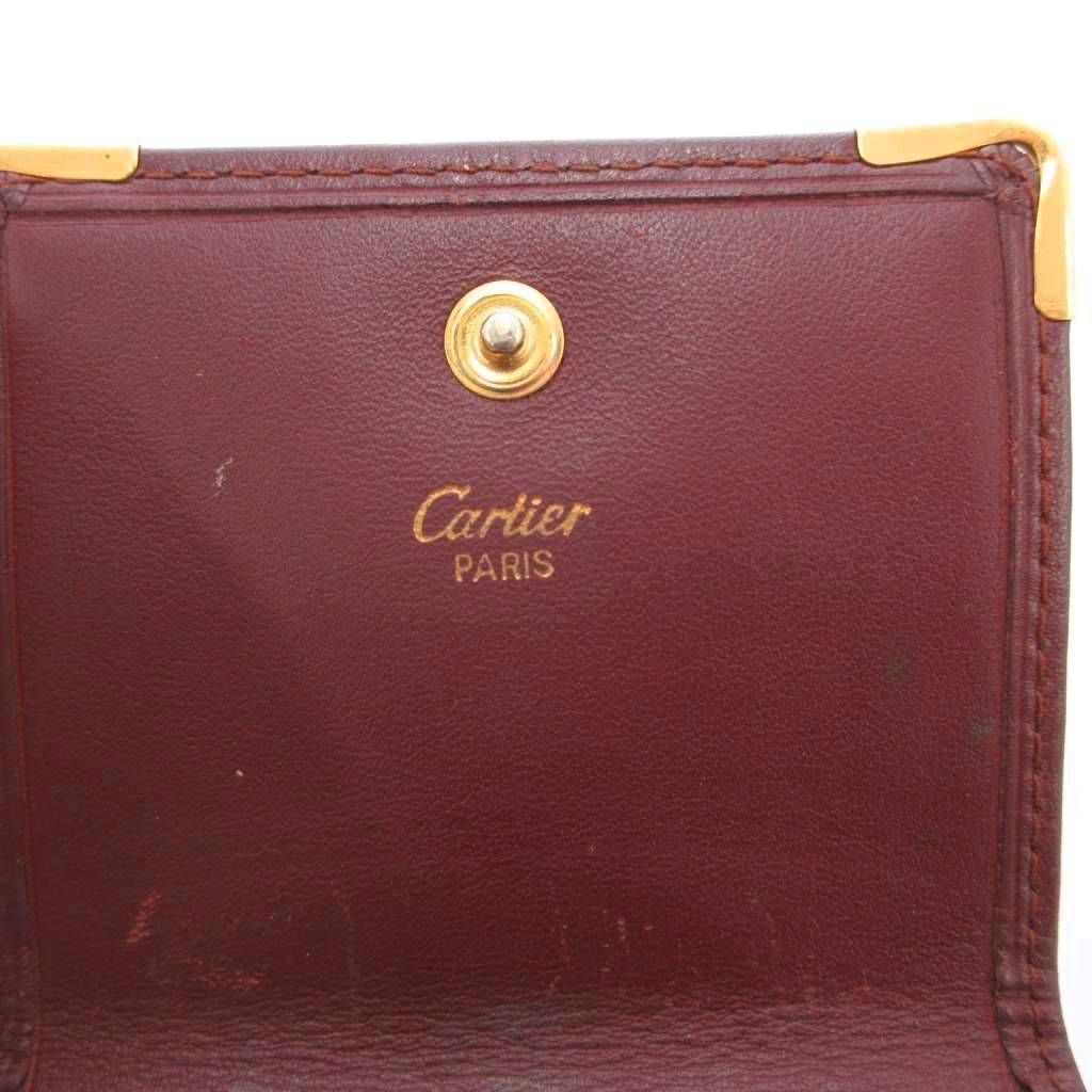 Cartier Coin Case Purse /Ff Gy18