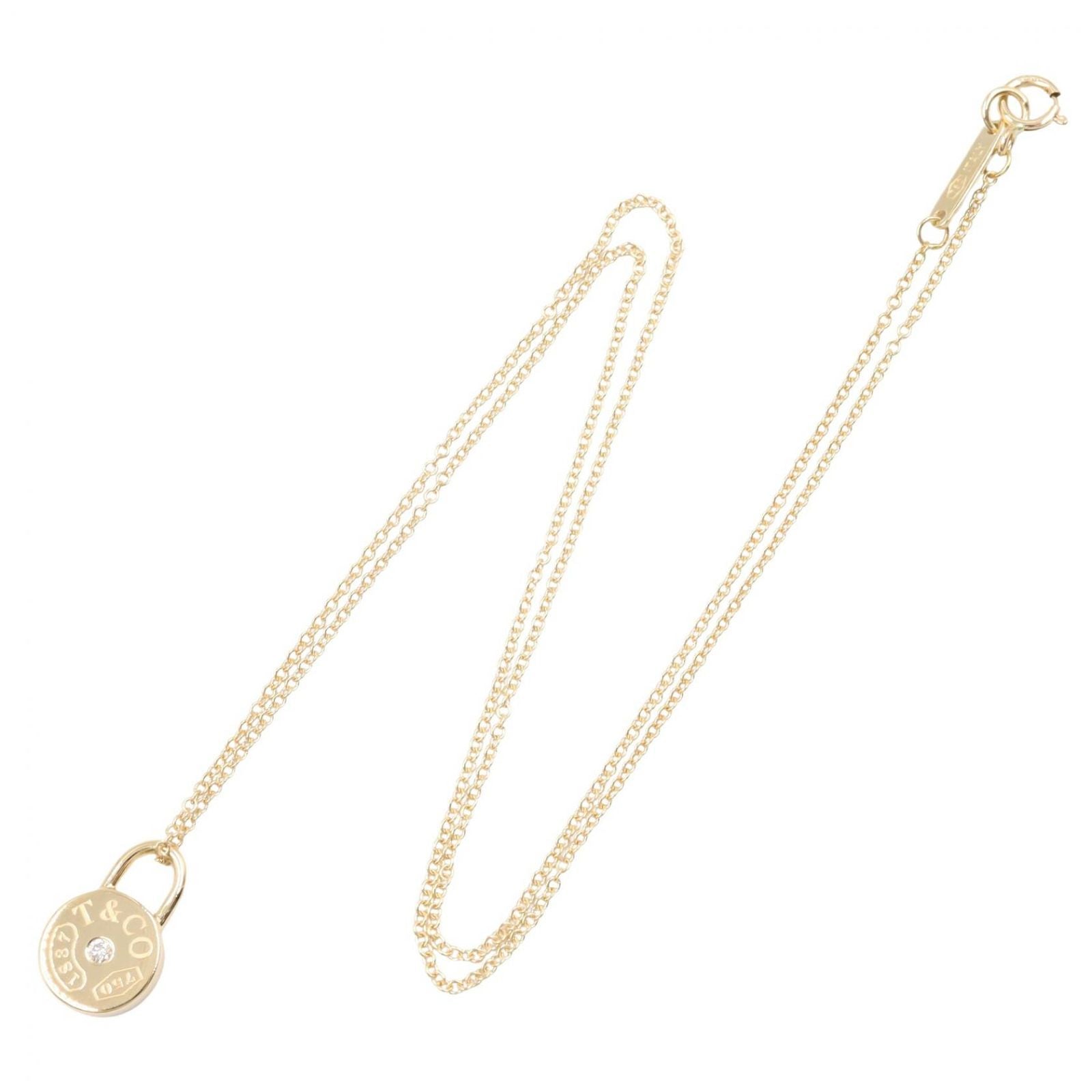 Tiffany Necklace Co 1837 1Pd 41 K18