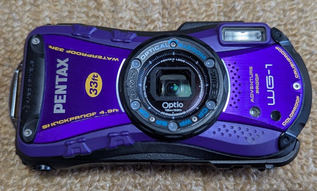 Pentax Compact Digital Cameras Optio Wg-1