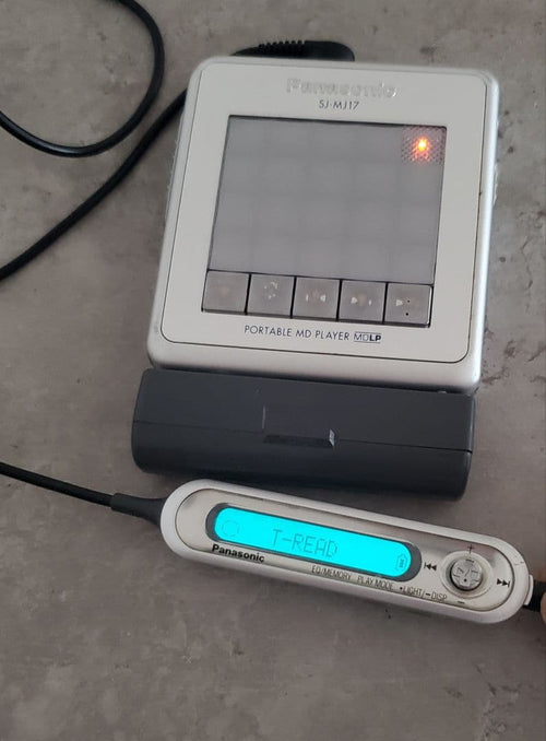 Panasonic Portable Md Players Sj-Mj17