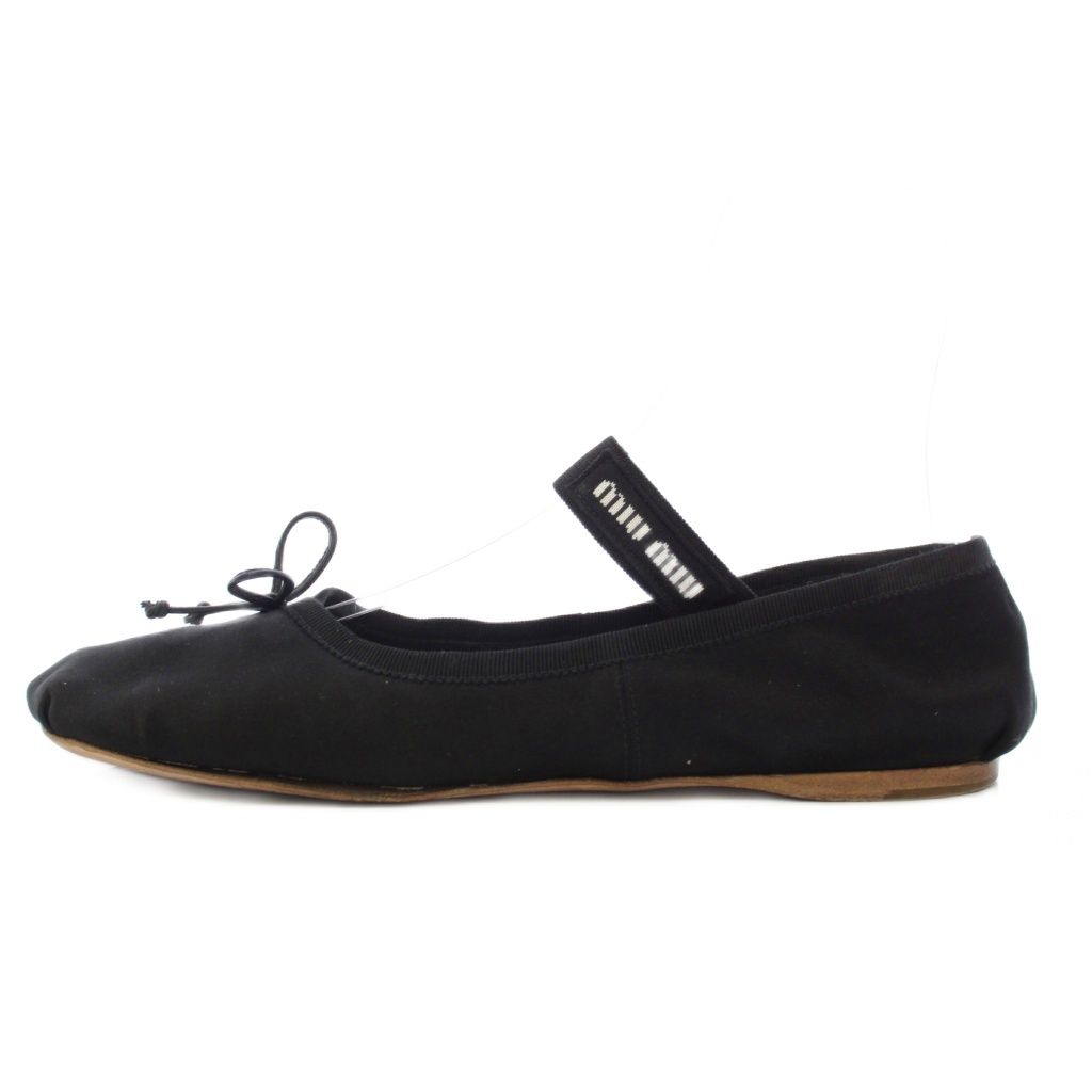 Miu Flat Shoes Miumiu 38.5 /Tk