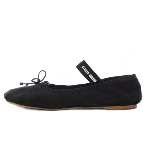 Miu Flat Shoes Miumiu 38.5 /Tk