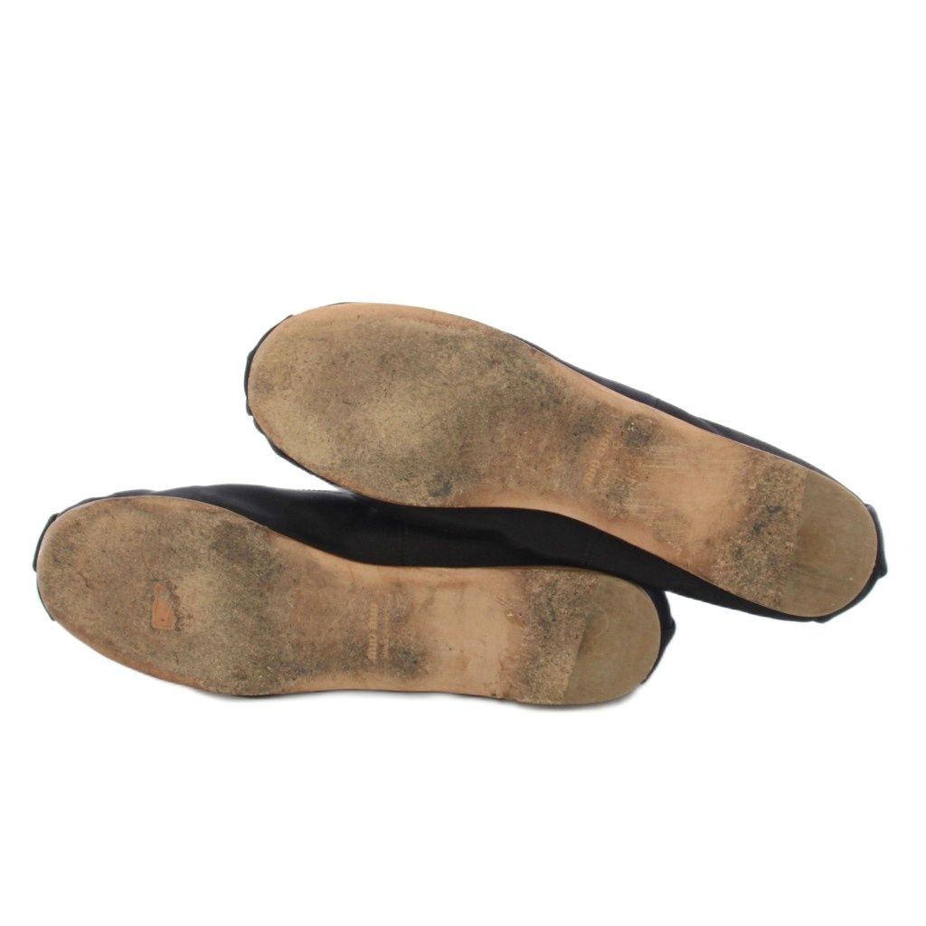 Miu Flat Shoes Miumiu 38.5 /Tk