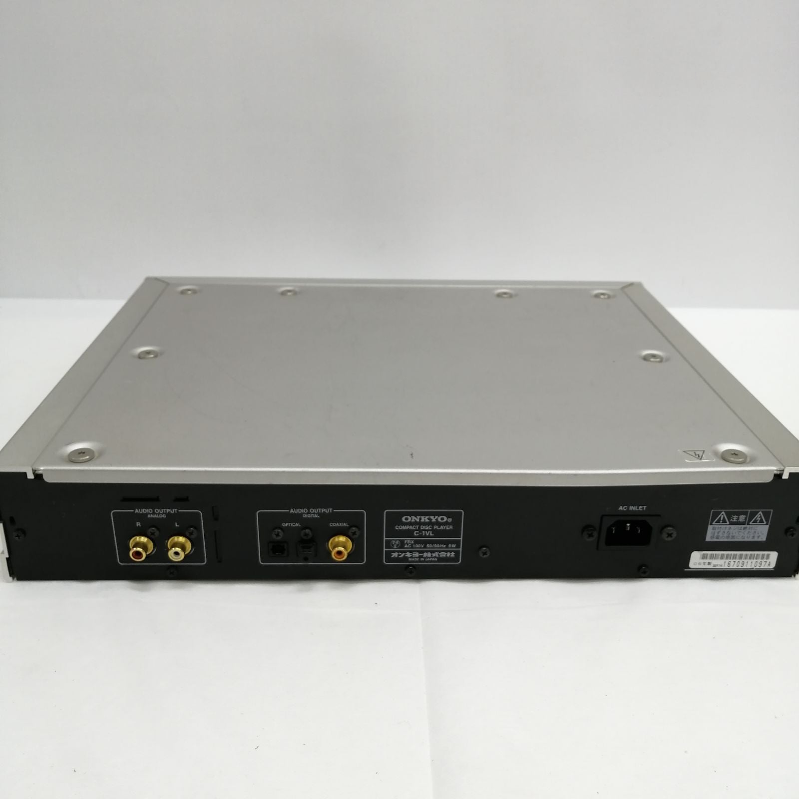 Cd Sacd Player Onkyo C-1Vl M2487-Hp2Zh