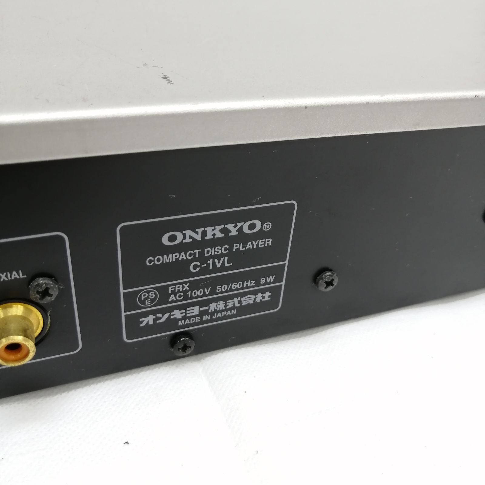 Cd Sacd Player Onkyo C-1Vl M2487-Hp2Zh