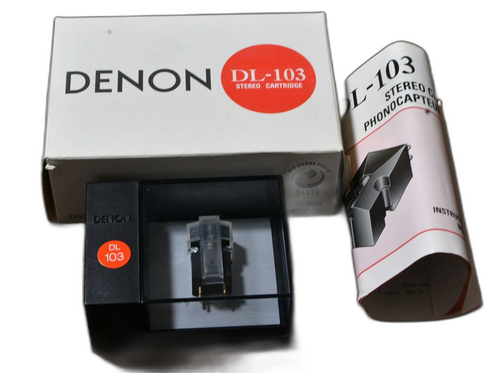 Record Needle Cartridge Denon Dl-103 Mc