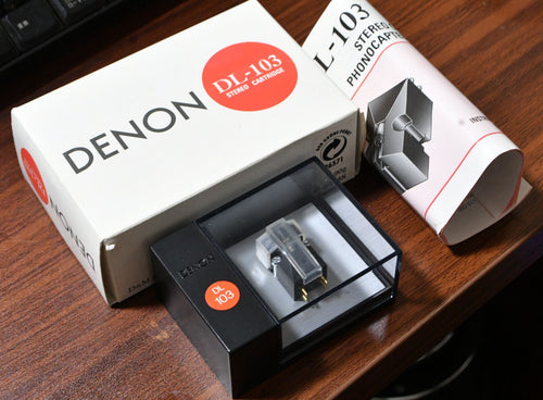Record Needle Cartridge Denon Dl-103 Mc