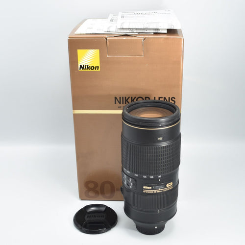 Lens (Zoom) B#12027 Nikon Af-S Nikkor 80-400Mm F/4.5-5.6G Ed Vr