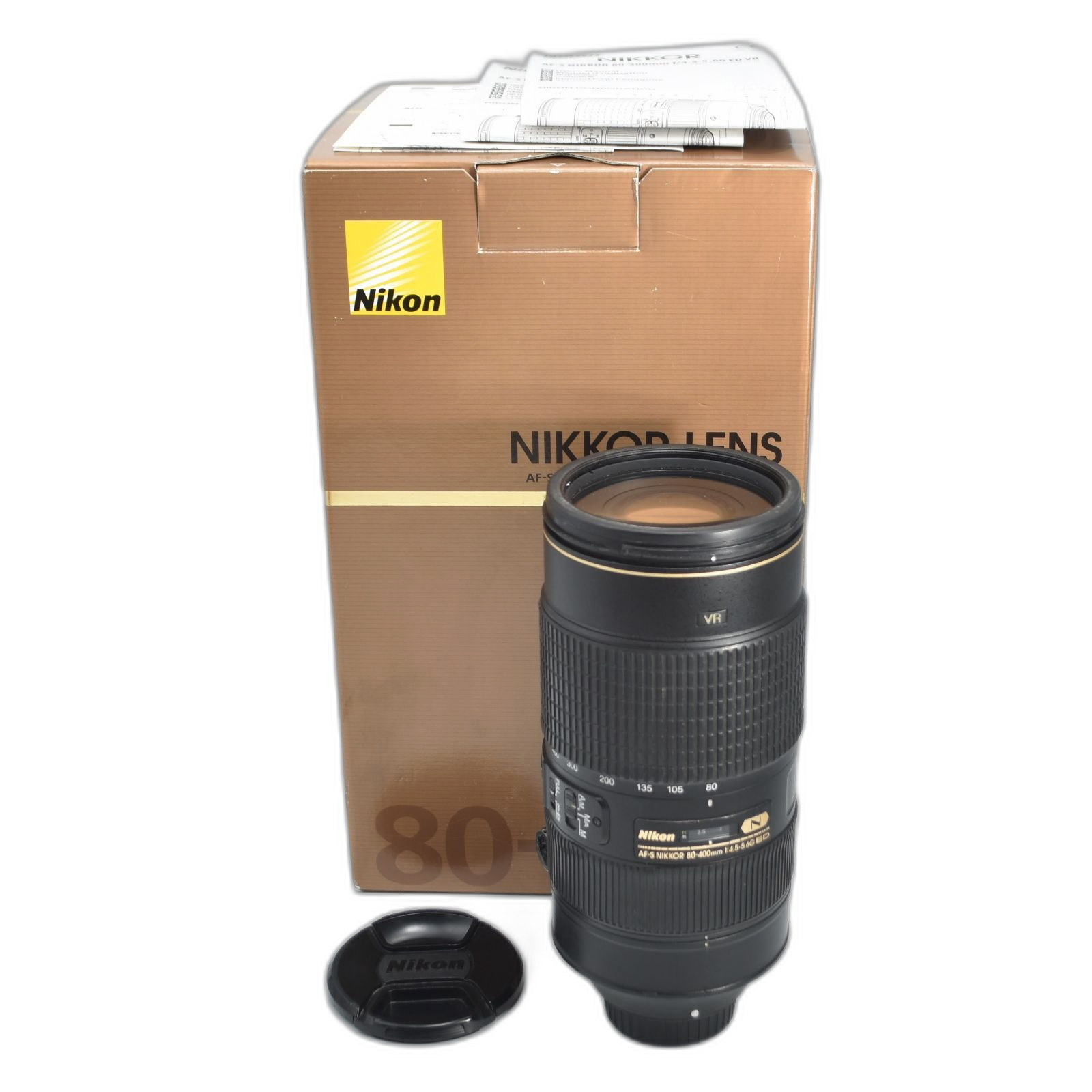 Lens (Zoom) B#12027 Nikon Af-S Nikkor 80-400Mm F/4.5-5.6G Ed Vr