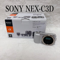 Sony Mirrorless Interchangeable Lens Cameras Nex C3D White