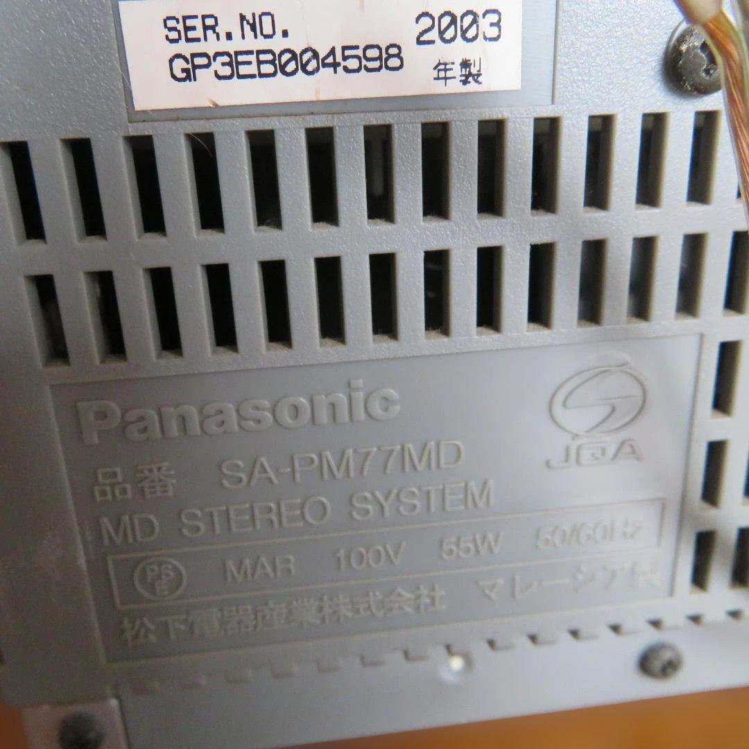 Panasonic Mini Component Systems Sa-Pm77Md