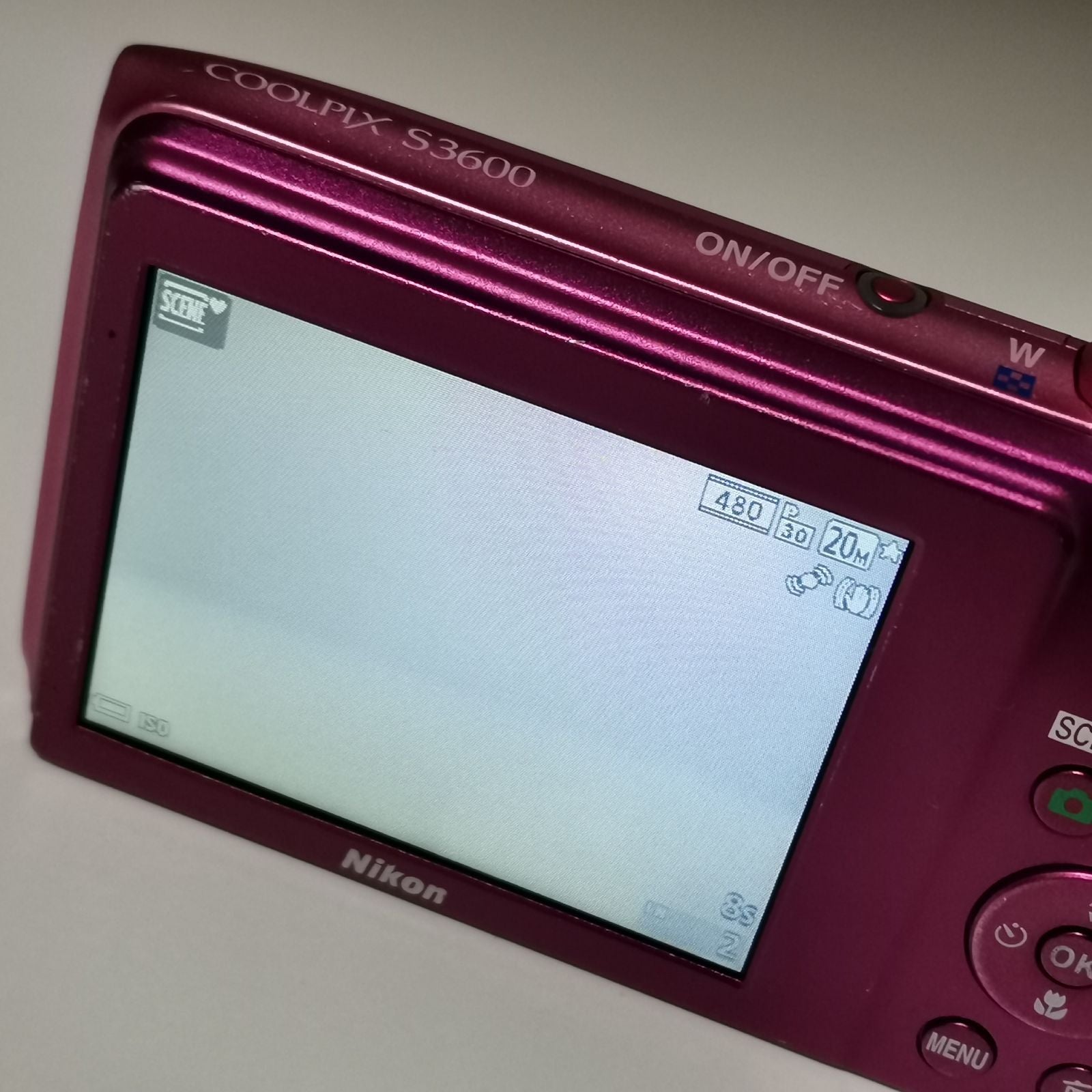 Nikon Compact Digital Camera Coolpix S3600 Kkvnko4752