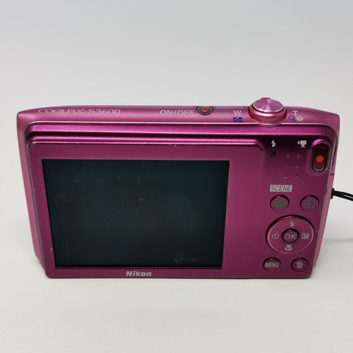 Nikon Compact Digital Camera Coolpix S3600 Kkvnko4752