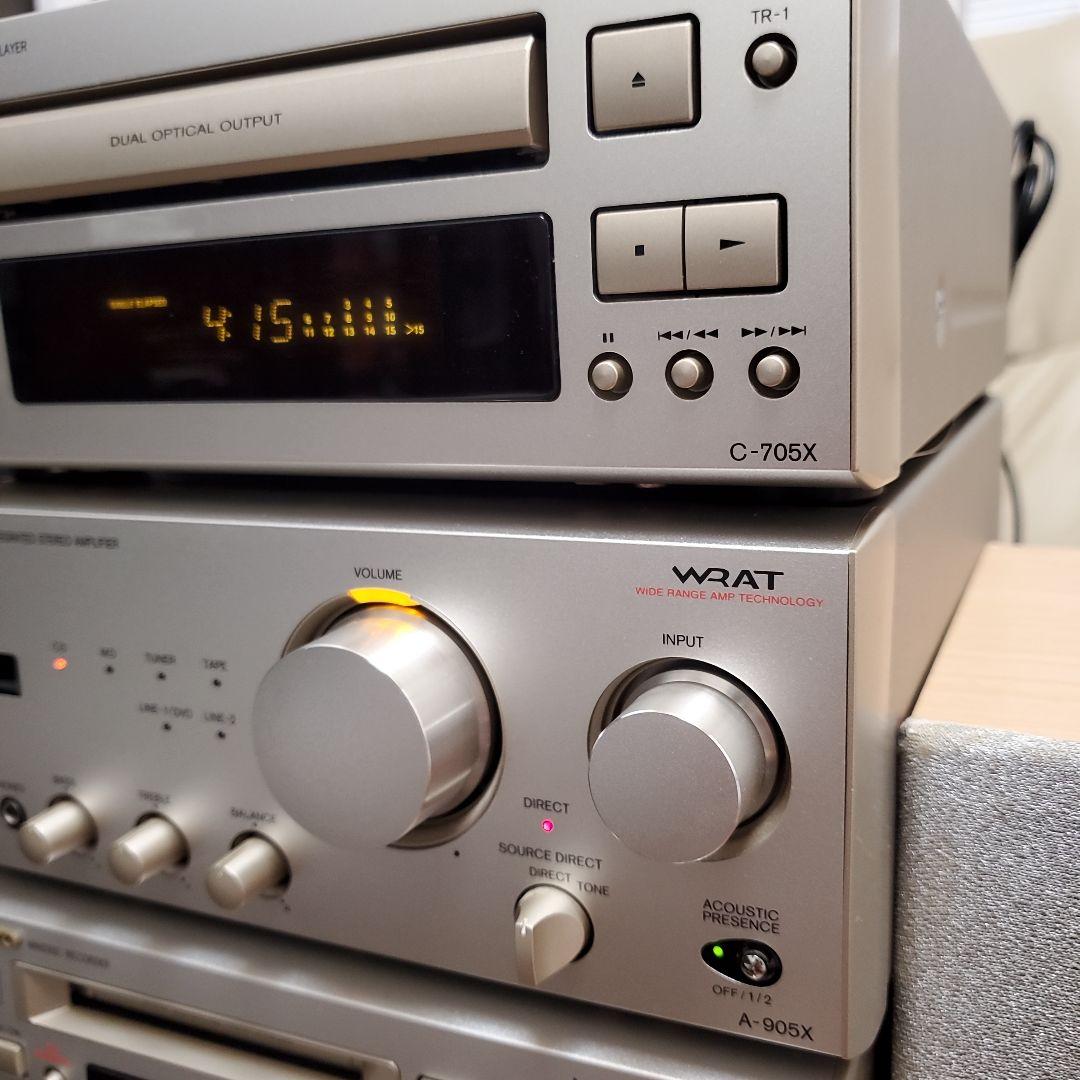 Mini Component Systems Onkyo C-705X A-805X Md-105Ax T-405X