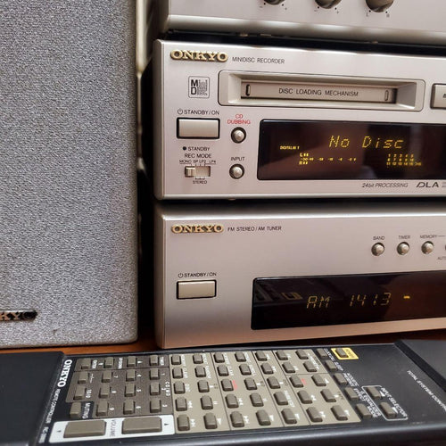 Mini Component Systems Onkyo C-705X A-805X Md-105Ax T-405X