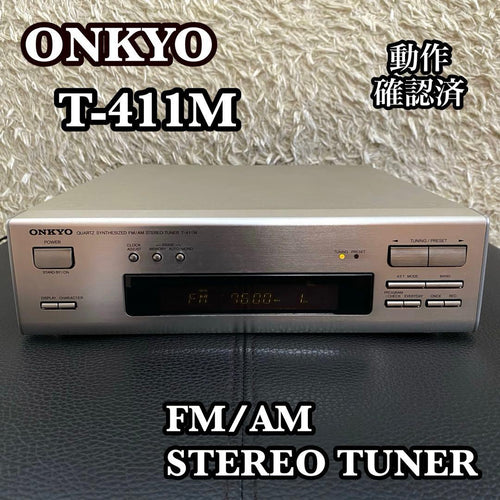Onkyo Radio Tuners T-411M Fm Am