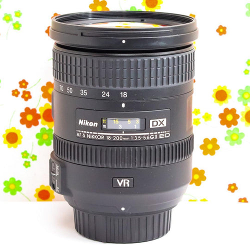 Nikon Zoom Lenses 18-200Mm Vr