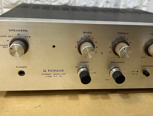 Pioneer Integrated Amplifiers Sa-70