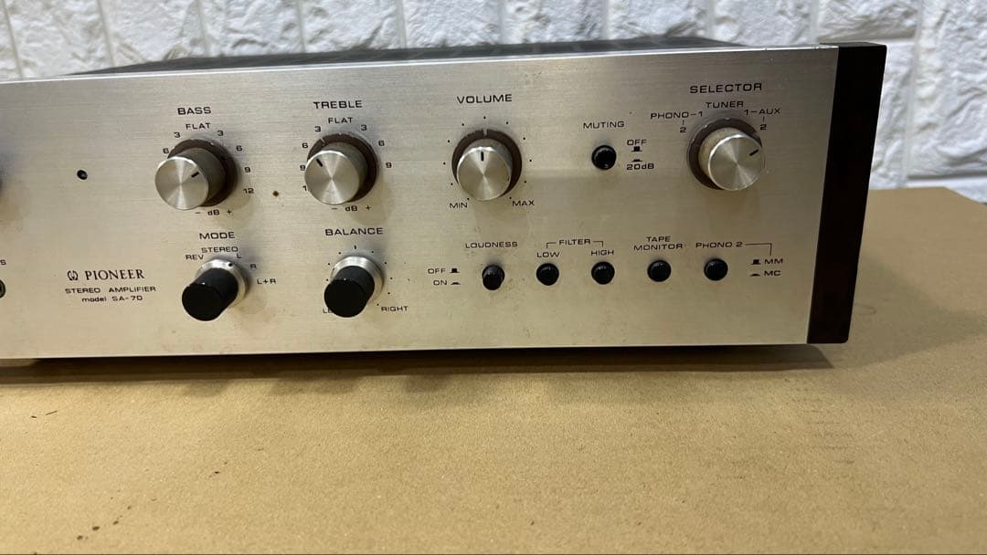 Pioneer Integrated Amplifiers Sa-70