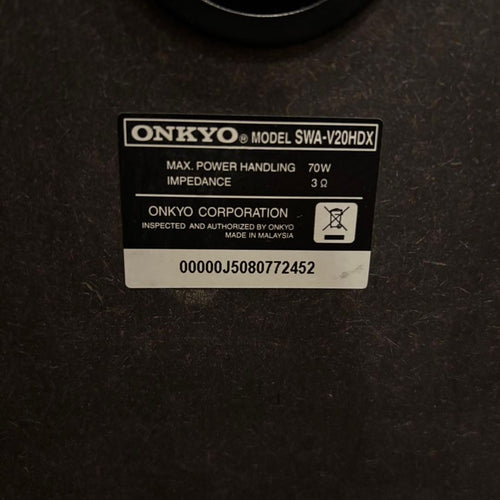 Onkyo Others Swa-20Hdx