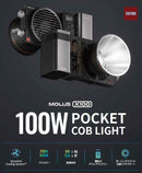 Strobe Molus X100 Combo Cob Zhiyun Led