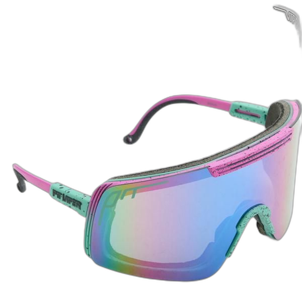 Sunglasses Pit Viper The Synthesizer Goggle Mirror Lens Extra Artificial