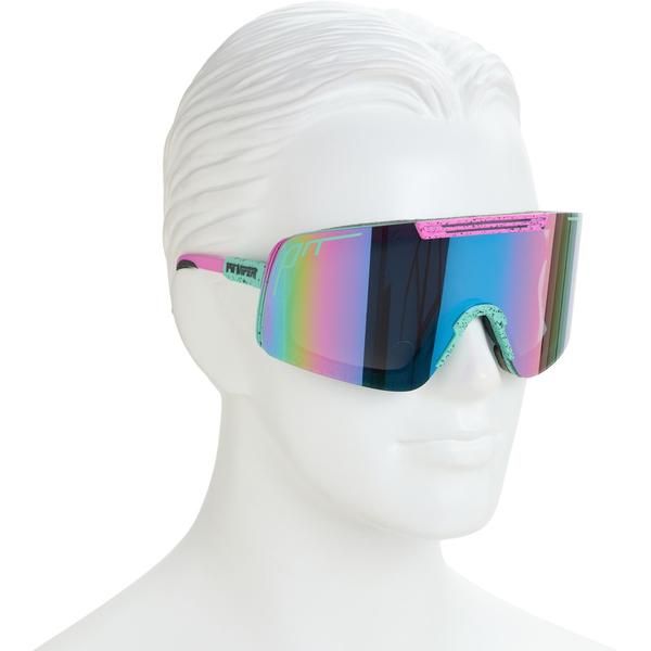 Sunglasses Pit Viper The Synthesizer Goggle Mirror Lens Extra Artificial