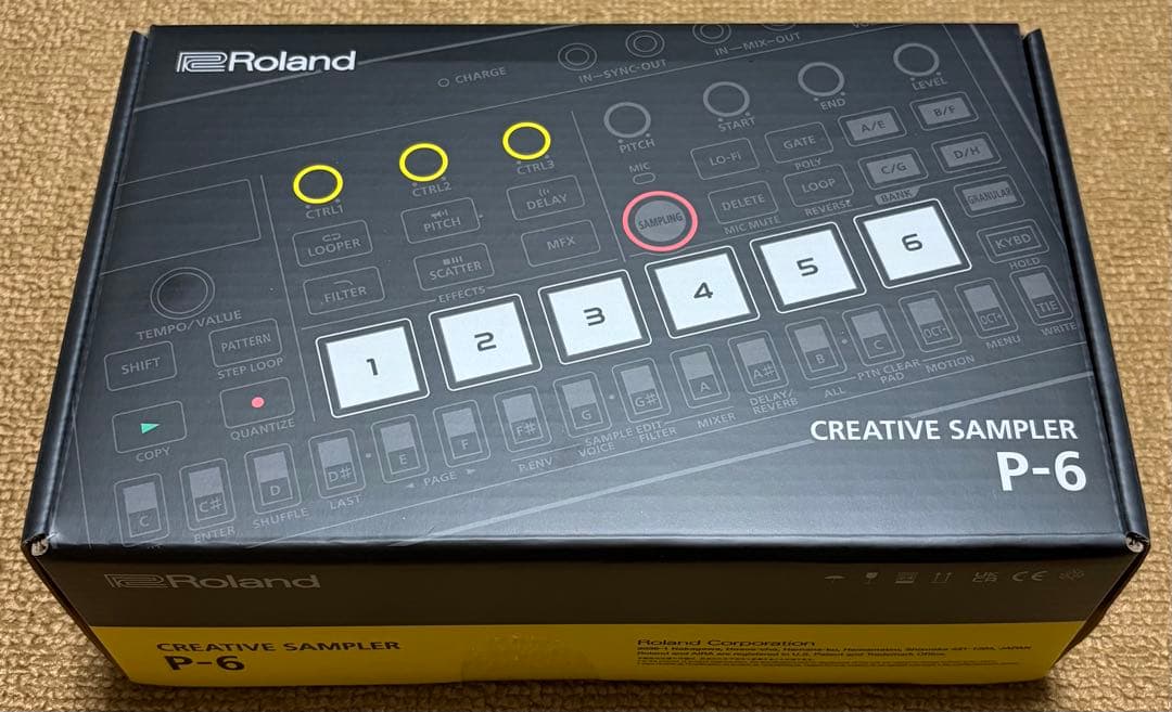 Roland Samplers P-6 Aira Compact