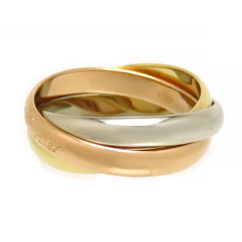 Cartier Ring #56 750 (K18Wg K18Yg K18Pg)