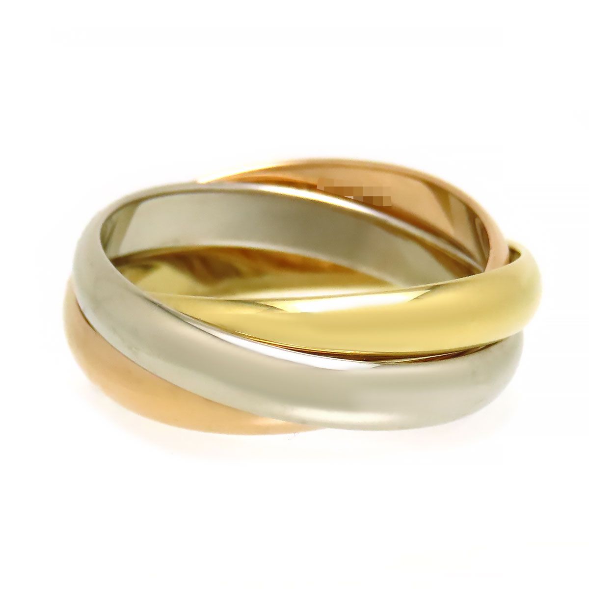 Cartier Ring #56 750 (K18Wg K18Yg K18Pg)