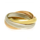 Cartier Ring #56 750 (K18Wg K18Yg K18Pg)