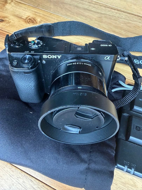 Sony Mirrorless Interchangeable Lens Cameras 6000 24.3Mp