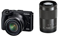 Digital Slr Canon Eos M3 Ef-M18-55Mm F3.5-5.6 Is Stm Ef-M55-200Mm F4.5-6.3