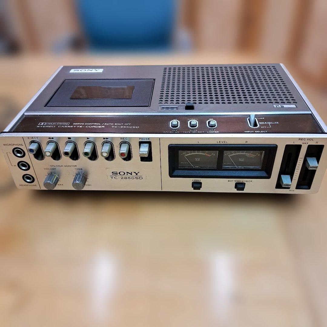 Sony Cassette Player Tc-2850Sd
