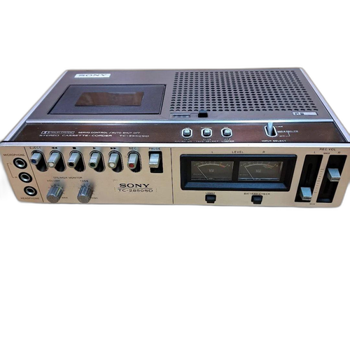 Sony Cassette Player Tc-2850Sd
