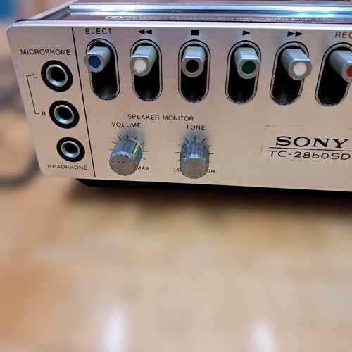 Sony Cassette Player Tc-2850Sd
