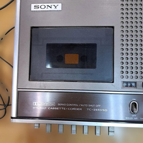 Sony Cassette Player Tc-2850Sd