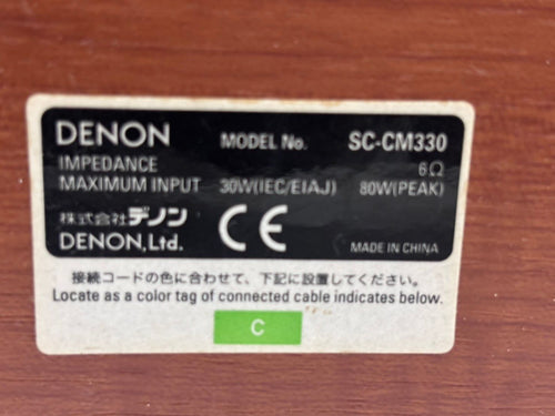 Others H14818 Denon Avc-M330