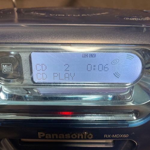Panasonic Mini Component Systems Cd/Md Rx-Mdx60