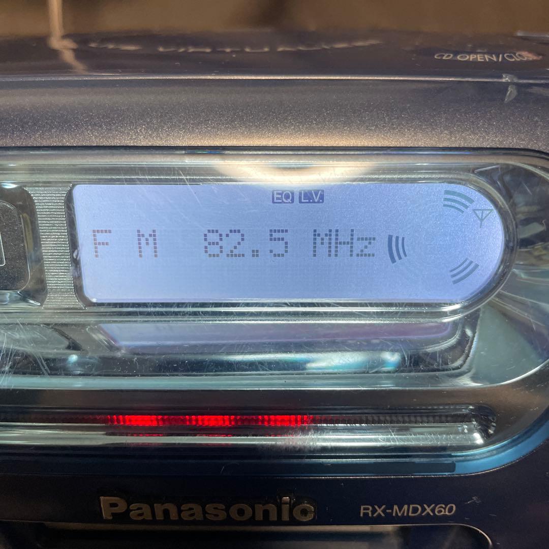 Panasonic Mini Component Systems Cd/Md Rx-Mdx60