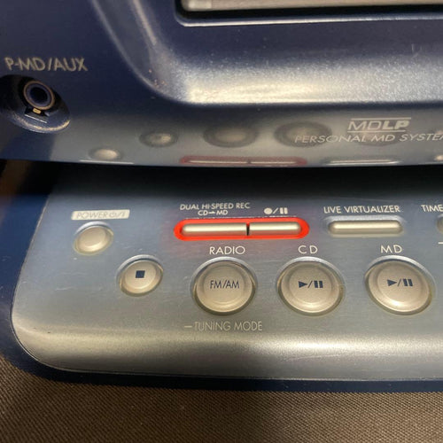 Panasonic Mini Component Systems Cd/Md Rx-Mdx60