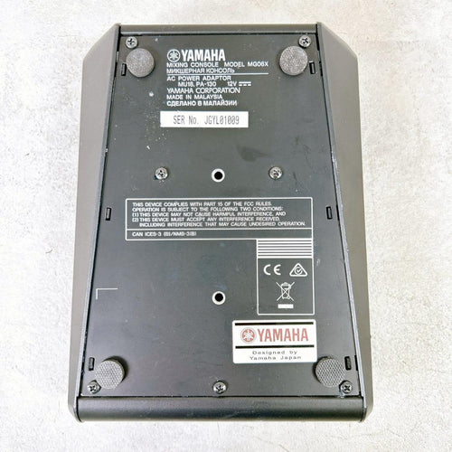 Analog Mixers Yamaha Mg06X