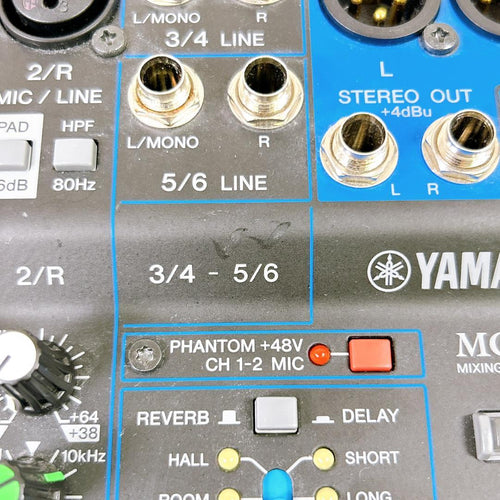 Analog Mixers Yamaha Mg06X