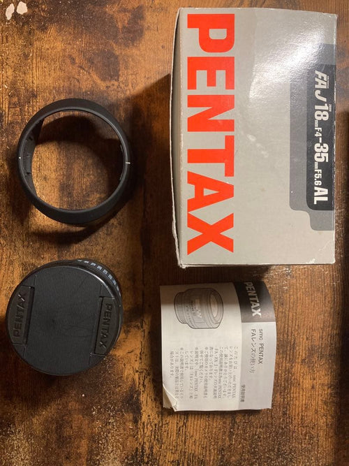 Pentax Lens (Single Focus) Fa J 18-35Mm F4-5.6 Al