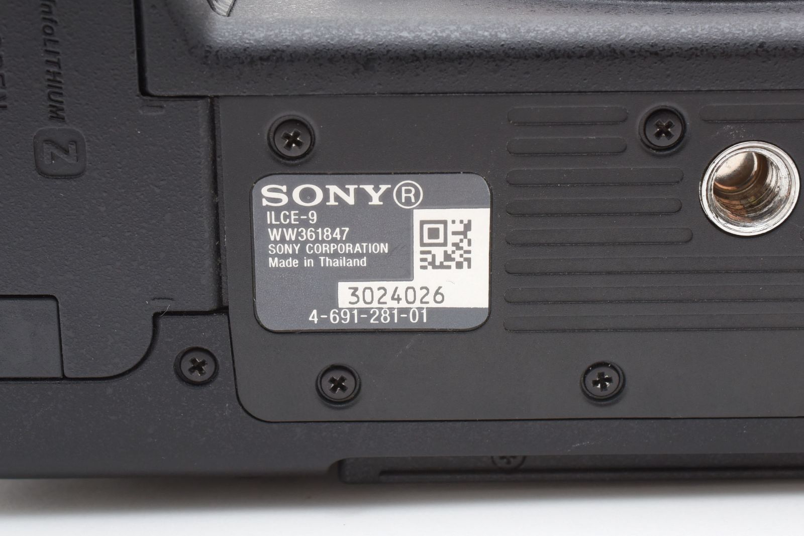 Mirrorless Interchangeable Lips Sony 9 Ilce-9