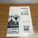 Open Reel 02) 1 Denon Dh-610S /B