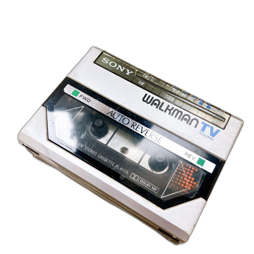 Sony Cassette Player Walkman Tv Wm-F55