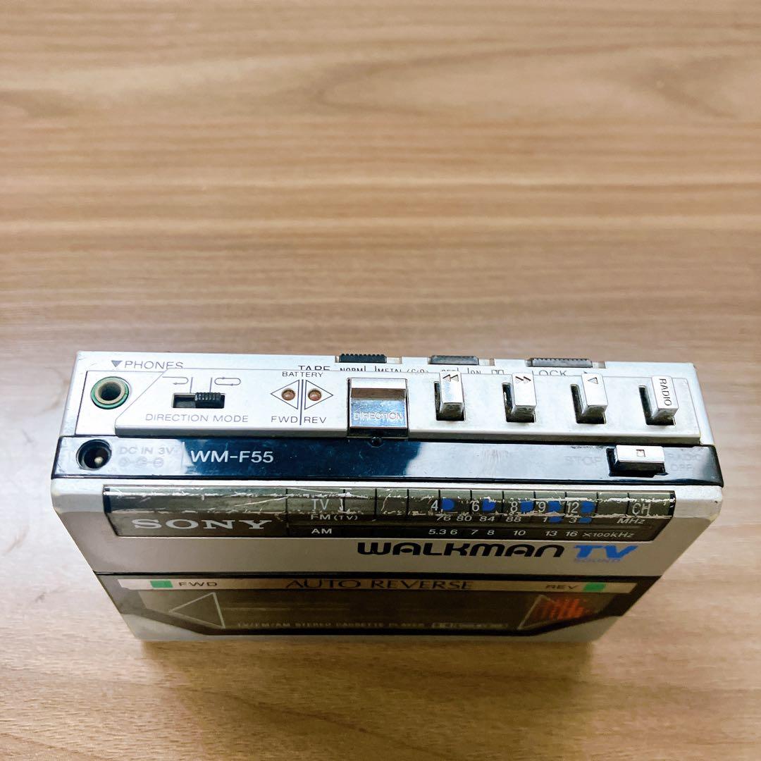 Sony Cassette Player Walkman Tv Wm-F55