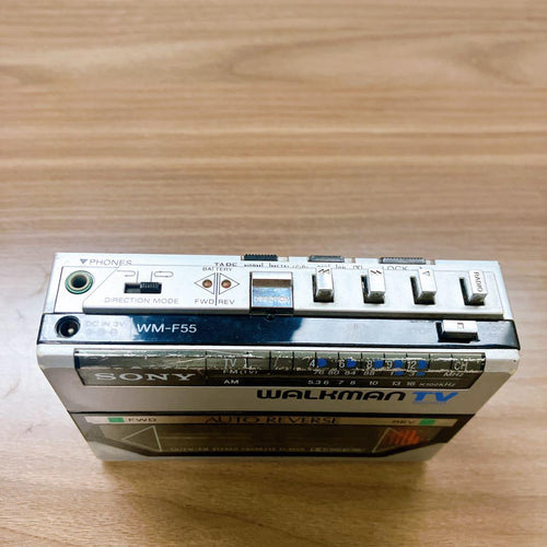 Sony Cassette Player Walkman Tv Wm-F55